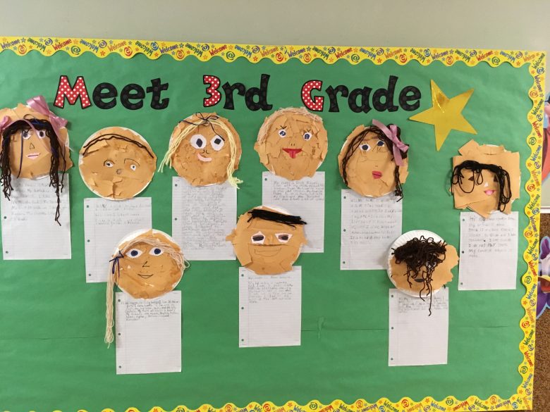 Meet the 3rd Grade drawings by students