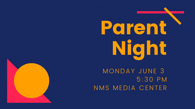 parent night June 3rd