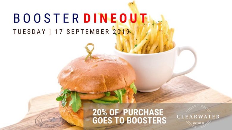 booster dine out september 17th