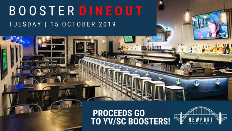 Booster Dine Out October 15, 2019