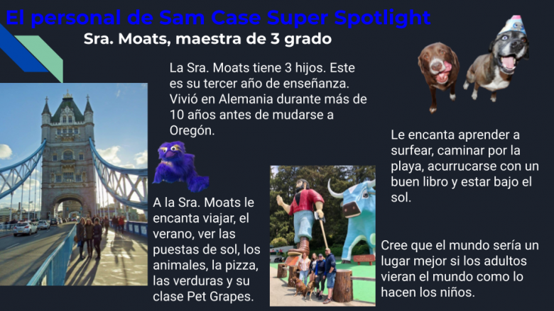 Staff Super Spotlight on Mrs. Moats