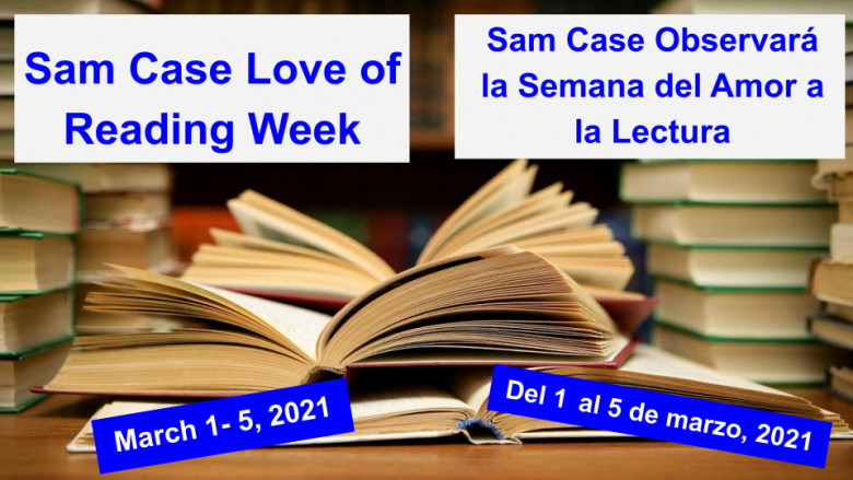 Love of Reading week March 1-5
