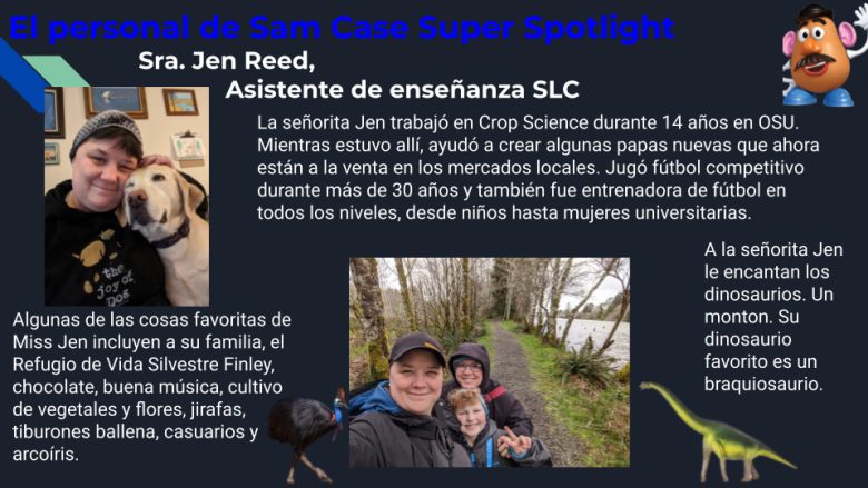 Staff Spotlight on Mrs. Jen Reed