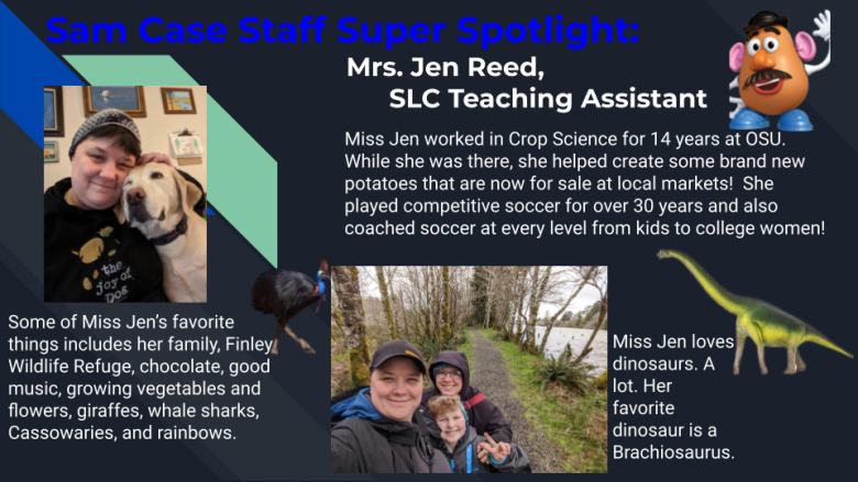 Staff Spotlight on Mrs. Jen Reed