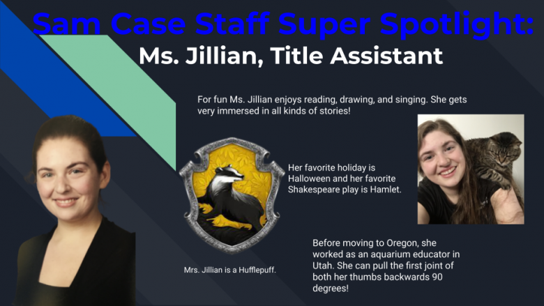 Staff Super Spotlight on Ms. Jillian