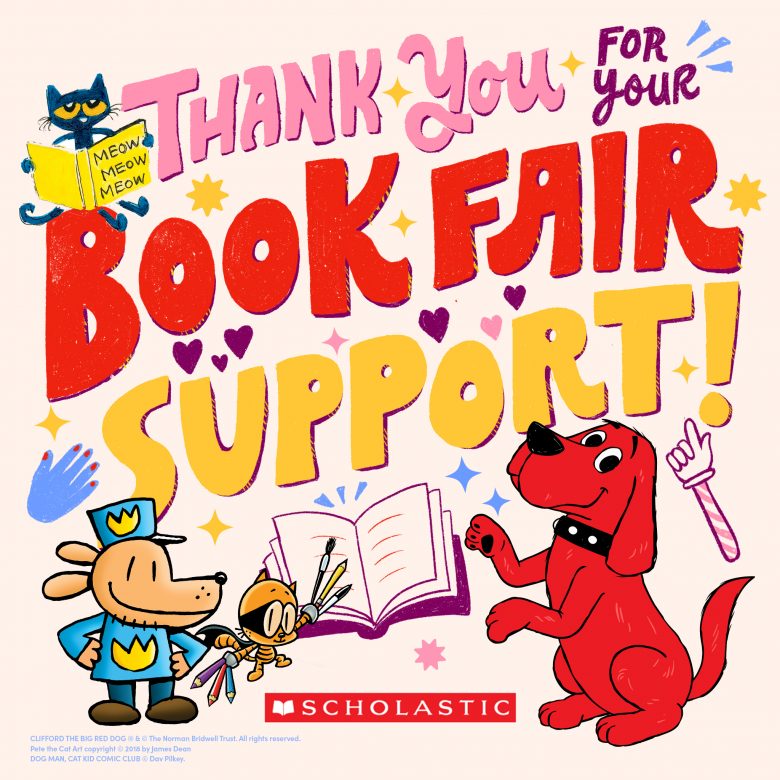 thank you for your book fair support