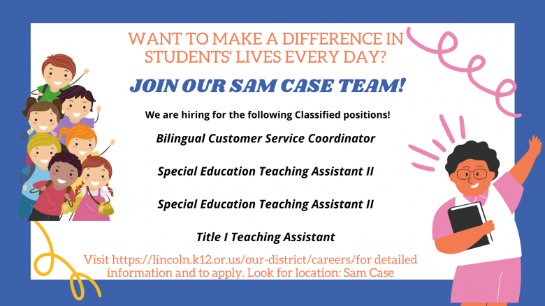Join Our Sam Case Team